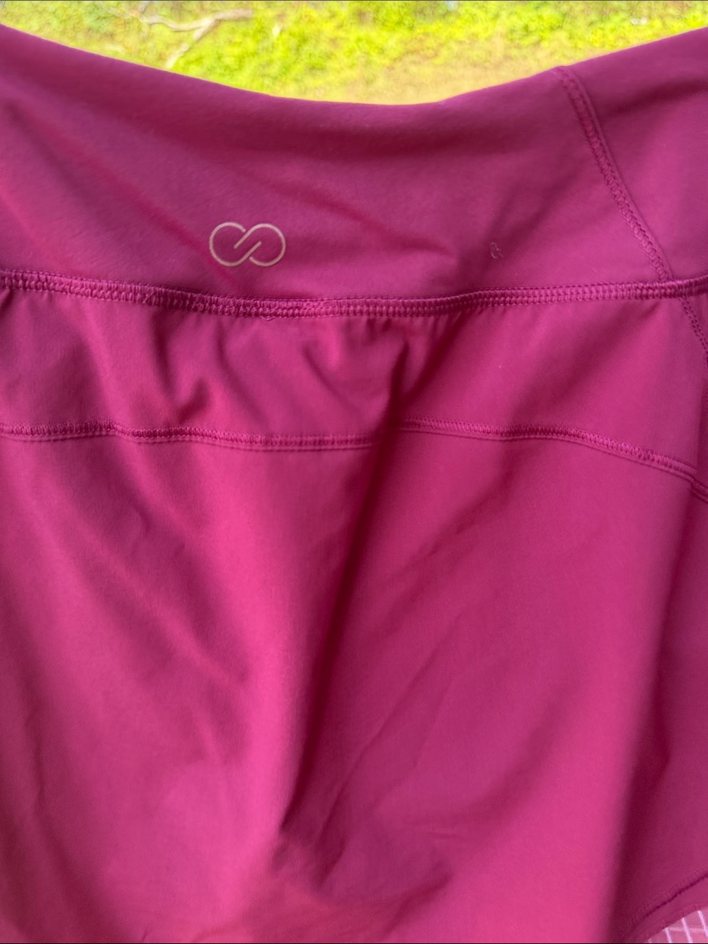 CALIA by Carrie Underwood Wine Athletic Skort - Picture 5 of 6